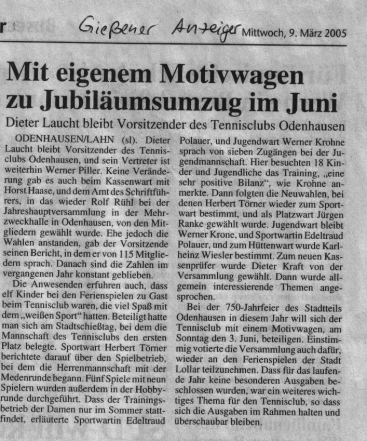 Motivwagen zur 750 Jahr Feier